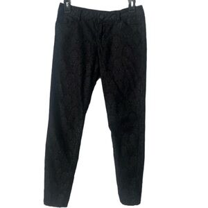 Papaya  Mid Rise Elegant Black Women’s Skinny Jeans